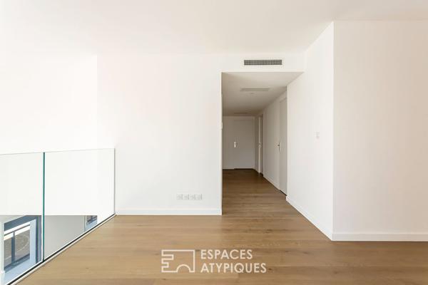 Duplex contemporain en dernier étage avec terrasse