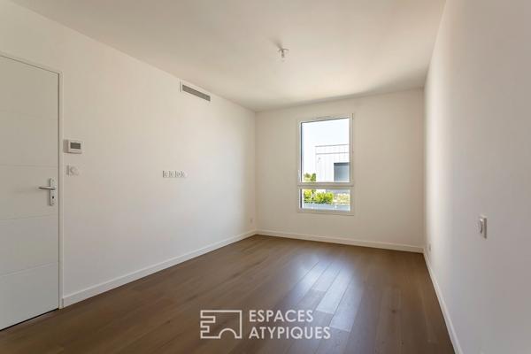 Duplex contemporain en dernier étage avec terrasse