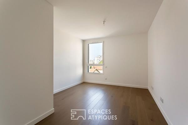 Duplex contemporain en dernier étage avec terrasse