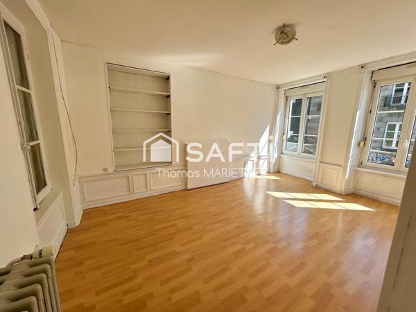 Maison avec beaucoup de potentiel en plein bourg