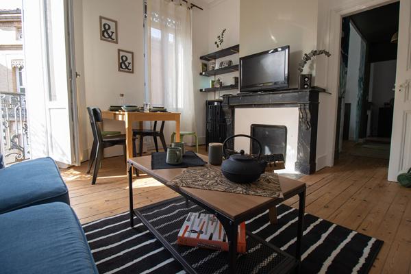 Appartement T2bis Meublé 50m² - Quartier Les Chalets 1090€ hors charges