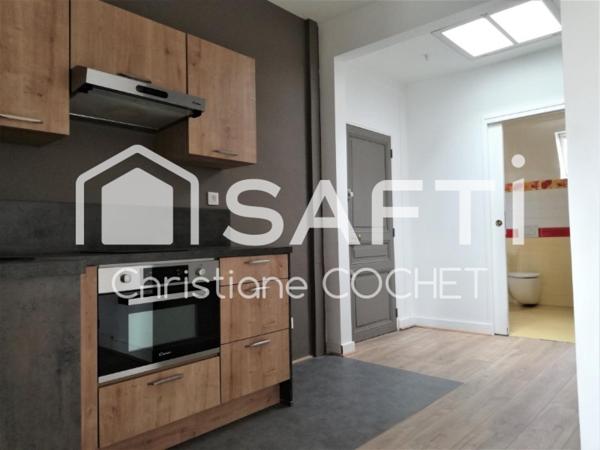Appartement de T 3 rénové à 800m de la gare, secteur Sud Seine de Melun
