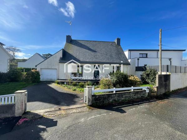 Hennebont, maison traditionnelle avec jardin