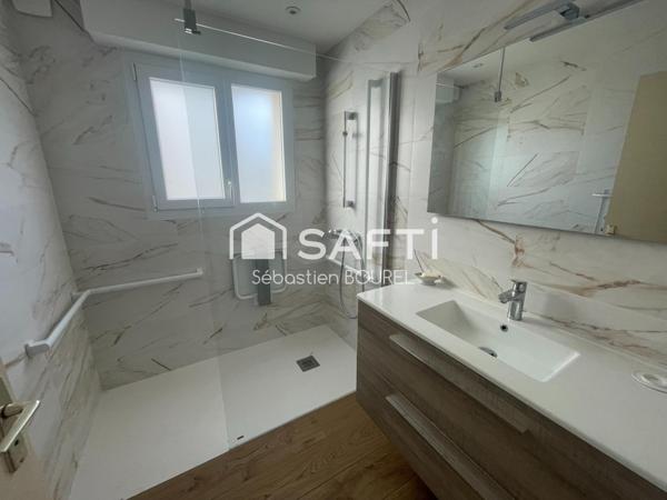 Hennebont, maison traditionnelle avec jardin