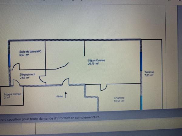 Appartement à vendre 2 pièces ,terrasse ,cave ,parking grasse quartier saint antoine (06) dernier étage