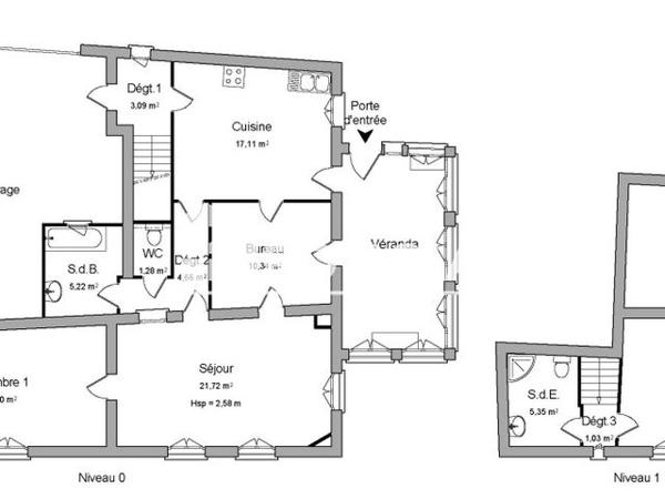 Location Maison 6 pièces 138.4 m² - 15 CHEMIN DE BEAUREGARD Chessy Les Mines 69380