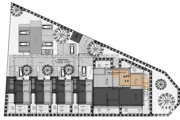 Appartement à vendre 3 pièces 62 m² Guéreins