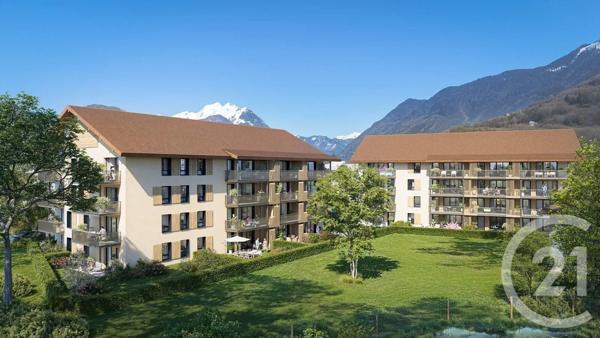 Appartement T3 à vendre  3 pièces - 63,76 m 2   FAVERGES SEYTHENEX  - 74