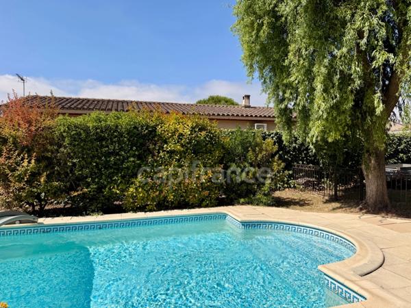 Maison de Maitre  à vendre 9 pièces CARCASSONNE (11)  sur 233m2 habitables , 5 chambres, garage, piscine terrain 1100m2