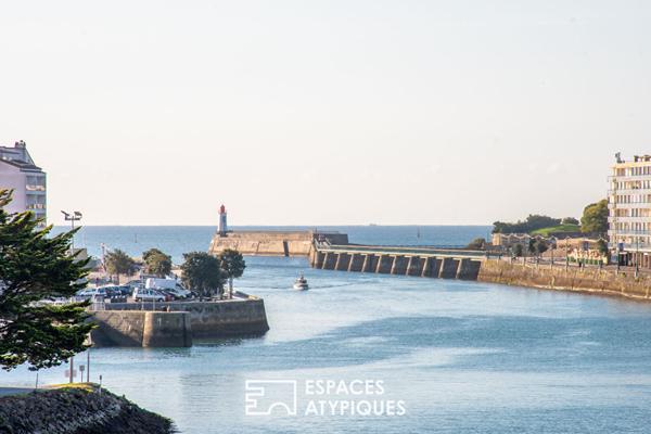 Duplex avec terrasses et vue panoramique sur le port des Sables d’Olonne