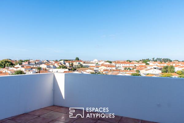 Duplex avec terrasses et vue panoramique sur le port des Sables d’Olonne