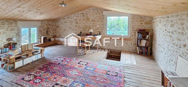 4 grandes chambres et grand terrain !