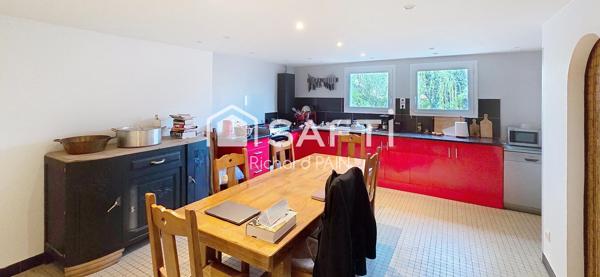 4 grandes chambres et grand terrain !