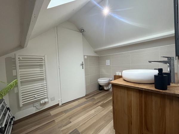 Maison / Appart. T3 à louer meublé - BLOIS - Quartier Vienne, rénové, 2 Chbs.