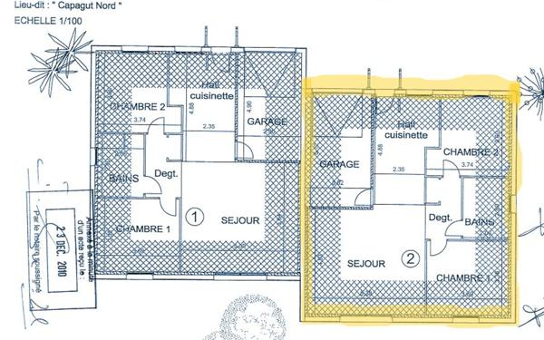 Maison à vendre    3 pièces • 76 m2 Biscarrosse
