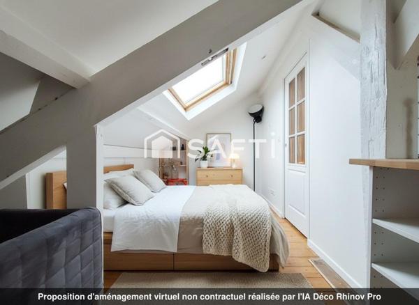 Localisation au top, faibles charges, nombreux rangements !