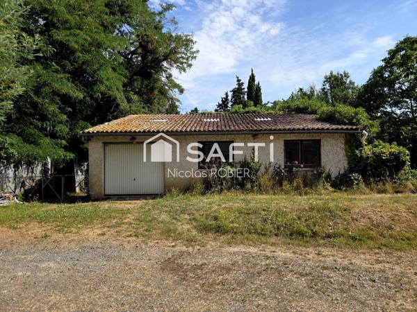 PLAIN PIED SUR SOUS-SOL PARC ARBORÉ ET PARCELLE CONSTRUCTIBLE SUPPLÉMENATIRE