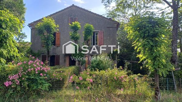 Maison à rénover de 80m2 / env. 200 m2 supplémentaires à créer / jardin 4200 m2