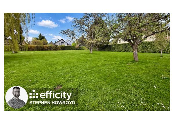 Terrain - 1210 m² Exclusivité