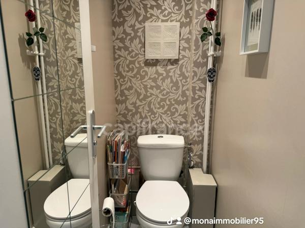 Appartement 4 pièces lumineux/3 chambres/ 80m2/parking et cave -EAUBONNE (95160)
