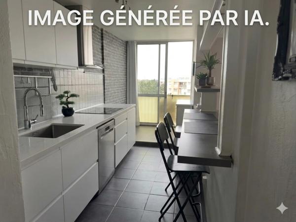 Appartement 4 pièces lumineux/3 chambres/ 80m2/parking et cave -EAUBONNE (95160)