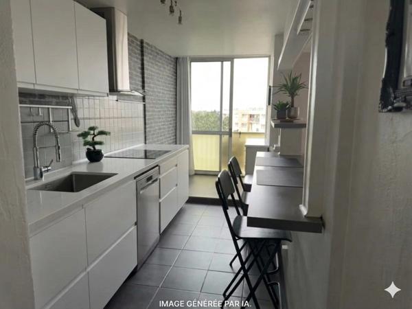 Appartement 4 pièces lumineux/3 chambres/ 80m2/parking et cave -EAUBONNE (95160)