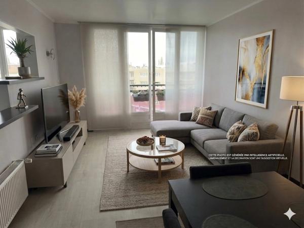 Appartement 4 pièces lumineux/3 chambres/ 80m2/parking et cave -EAUBONNE (95160)
