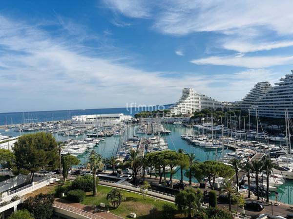 Marina, 2/3P d’exception, terrasse et vue mer