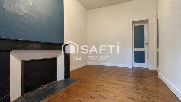 Appartement T3 en dernier étage au coeur du quartier Saint Paul