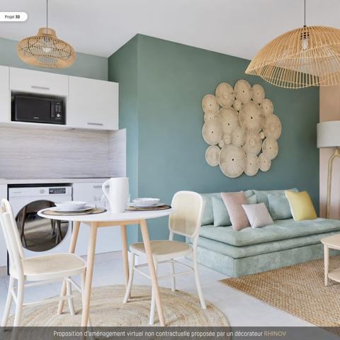 Appartement t1 bis avec parking