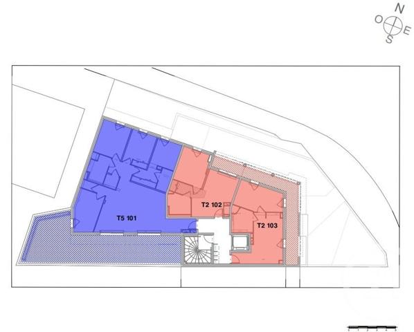 Appartement F2 à vendre  2 pièces - 37,80 m2 MONTPELLIER - 34