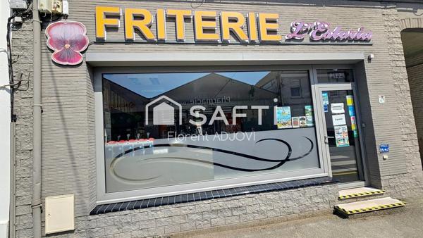 Opportunité à saisir:Friterie-pizzeria à vendre, emplacement stratégique, clientèle fidèle, parfait pour première affaire ou reconversion