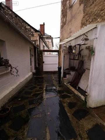 Maison de ville à vendre à Le Lude dans la Sarthe (72800), ref : 13861/1496