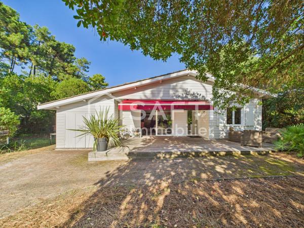 À vendre – Chalet Rousseaux à Lège-Cap-Ferret, parcelle exceptionnelle de 1015 m² à deux pas de la plage