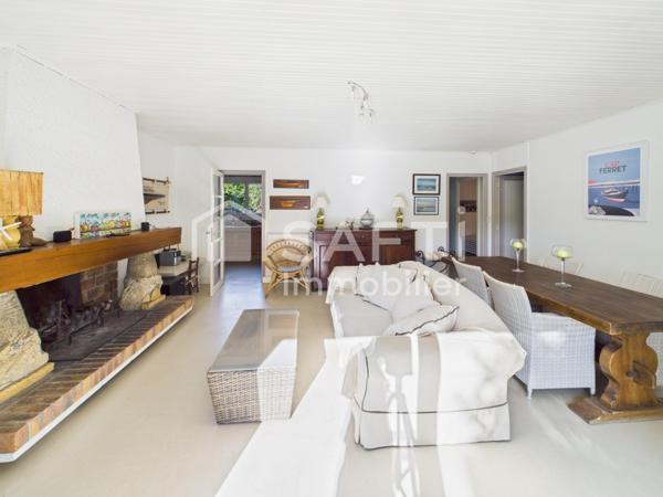 À vendre – Chalet Rousseaux à Lège-Cap-Ferret, parcelle exceptionnelle de 1015 m² à deux pas de la plage