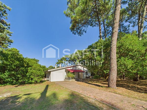 À vendre – Chalet Rousseaux à Lège-Cap-Ferret, parcelle exceptionnelle de 1015 m² à deux pas de la plage