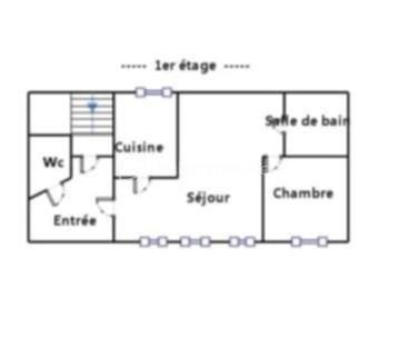 Appartement de 45,52 m²