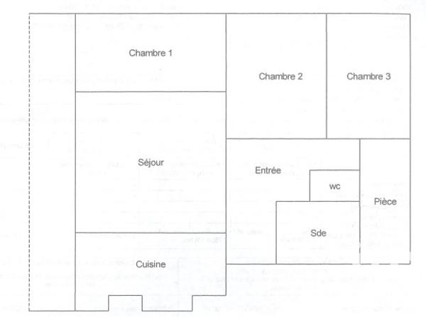 Appartement à vendre 4 pièces 73,2 m² Joigny