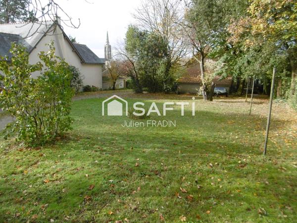 Magnifique terrain de 367 m² en centre-bourg Mauves-sur-Loire !