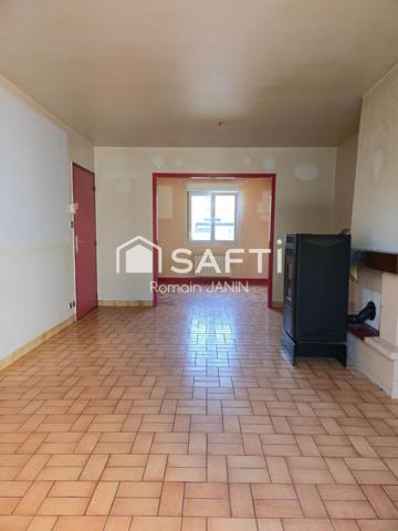 Maison individuelle d’habitation, 3 chambres, garage, terrain