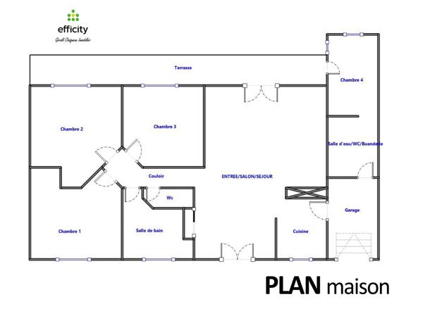 Maison
         5 pièces
        - 112 m² 313 500 € *