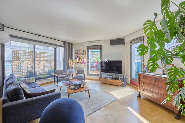 A vendre - Appartement - Paris - 75015 - Parc André Citroën - 5 pièces - 4 chambres - 138m² - Terrasses et balcon