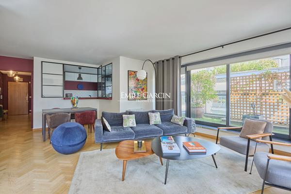 A vendre - Appartement - Paris - 75015 - Parc André Citroën - 5 pièces - 4 chambres - 138m² - Terrasses et balcon