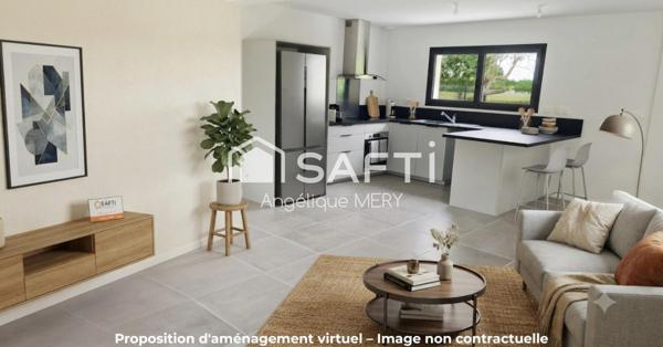 Villa contemporaine neuve T5 de 130,70 m² au bord du lac – Lavernose-Lacasse (Secteur Lac)