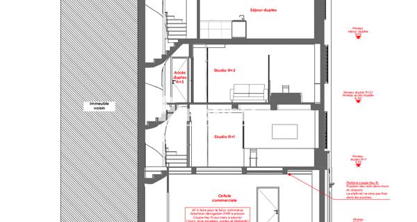 À vendre Immeuble 112 m² - Nancy 54000