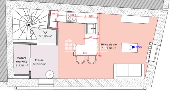 À vendre Immeuble 112 m² - Nancy 54000