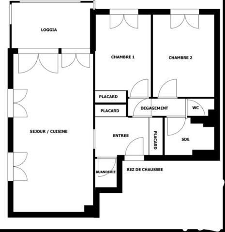Charmant appartement Franconville 3 pièces 66 m2 - Loggia exposée Sud - Cave