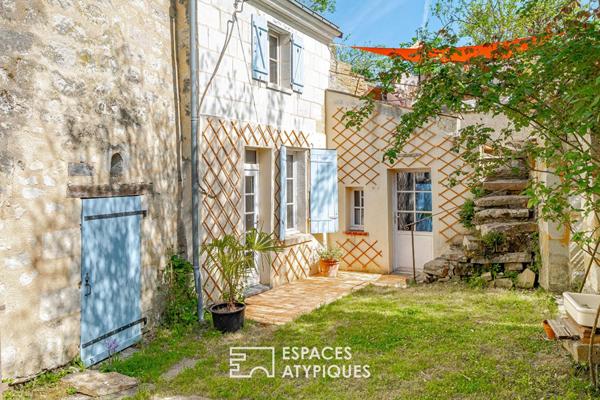 Habitat troglodytique au charme ligérien