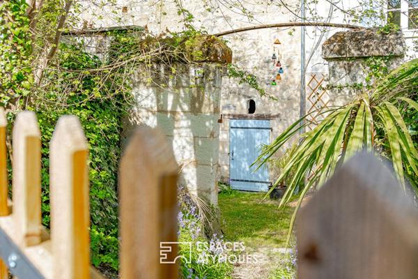 Habitat troglodytique au charme ligérien