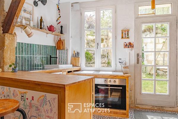 Habitat troglodytique au charme ligérien